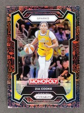 2024 Panini WNBA Prizm Monopoly ZIA COOKE Red Clasics Icons  #69 LA Sparks