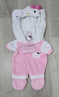 HELLO KITTY BOUTIQUE KLEIDUNG AUF BÜGEL - ALL IN ONE BÄR PLÜSCH OUTFIT - SANRIO