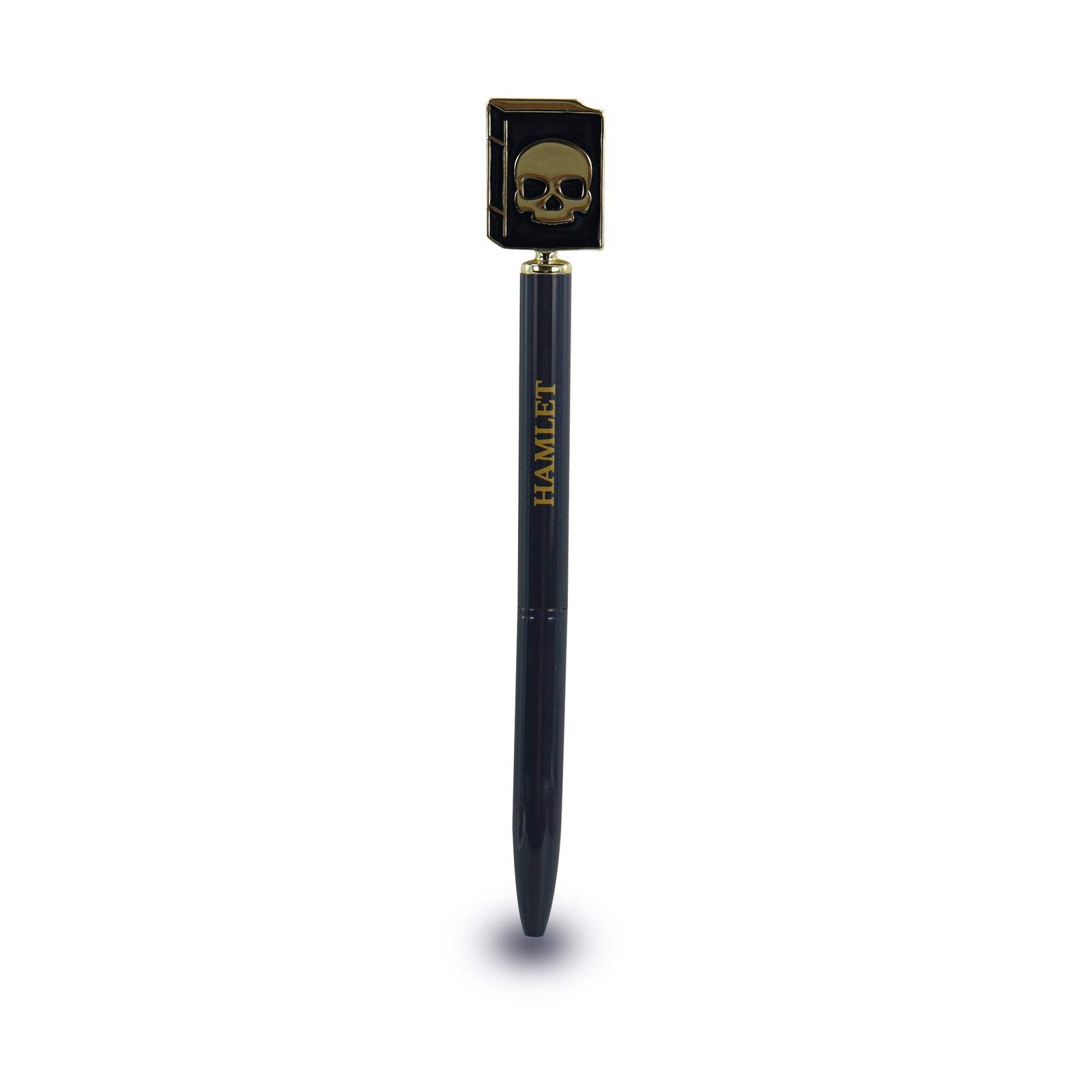 NEW Shakespeare 'Hamlet' Metal Pen with 2D Topper