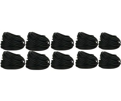 10 Patron SLT34 100 Feet 3/4' Split Loom Wire Tubing Black for Various