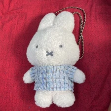2023 Miffy x Opaque Clip Plush With Strap And Small Pocket