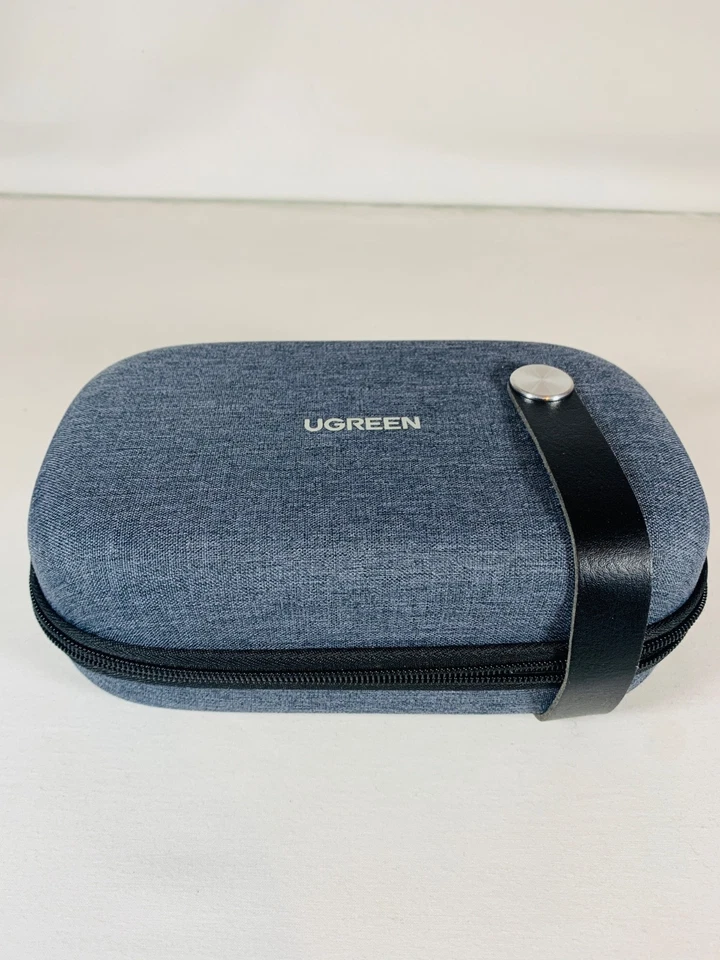 UGREEN Hard Shell Tech Travel Case Electronics Cable Organiser Grey VGC - Image 4 of 4