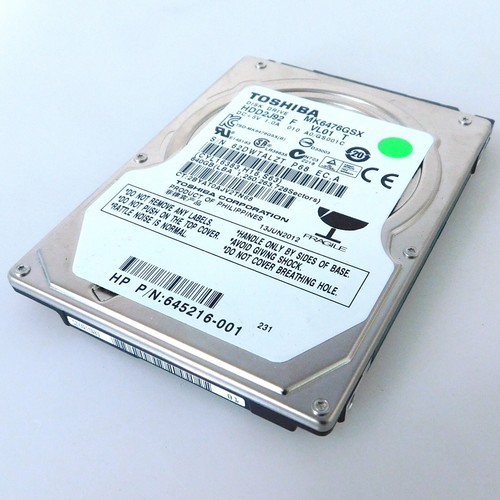 Toshiba MK6476GSX 640GB SATA II 2,5" HDD 8MB Cache 5400rpm ~mit Rechnung