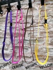 NECK STRAP adjustable SAFETY training aid balance STRAPS webbing for horses pony
