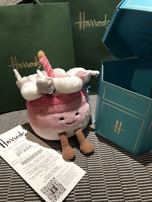 Eimy　ロンドン・ハロッズ限定 ジェリーキャット cherry cake Jellycat London Harrods Cheryl Cherry Cake - Valentine's Day