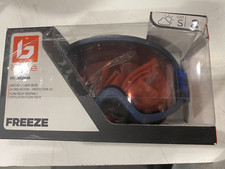 Bolle Unisex Freeze 21798 Navy Vermillon Medium Fit Adjustable Strap Ski Goggles