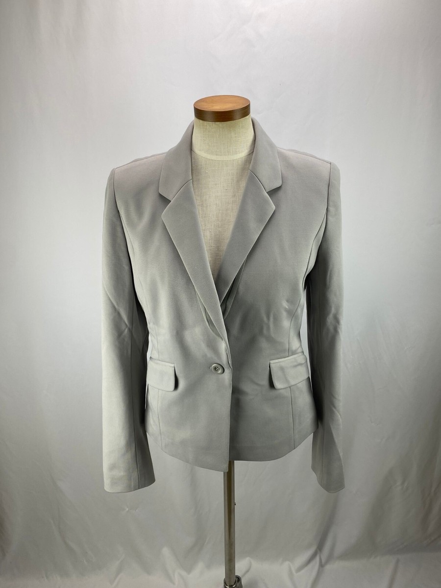 Classiques Entier Women's Gray Blazer Jacket M | eBay