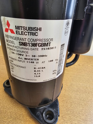 Mitsubishi SNB130FGBMT Compressor E12F28900 MUZ-GE60VA used good