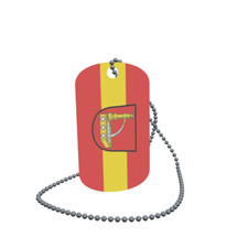 Dog Tag Flag Breitenbrunn Upper Palatinate Dog Tag Aluminium 30 x 50 mm