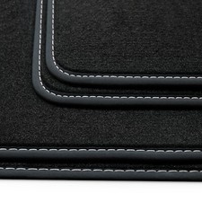 Velours Fußmatten passend für BMW 6er Coupé E63 Bj. 2003-2010 Deluxe Velours