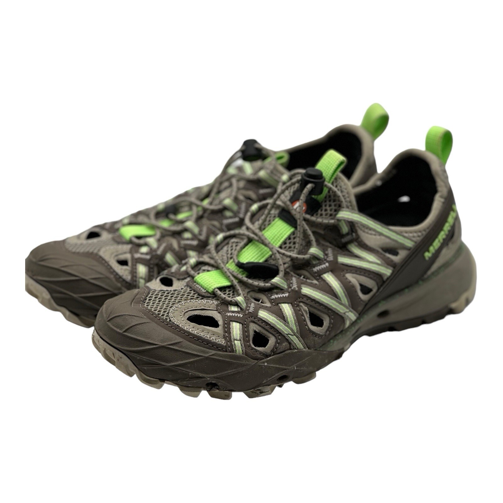 Merrell Choprock Walking Water Gray Green Hiking Trail Shoes