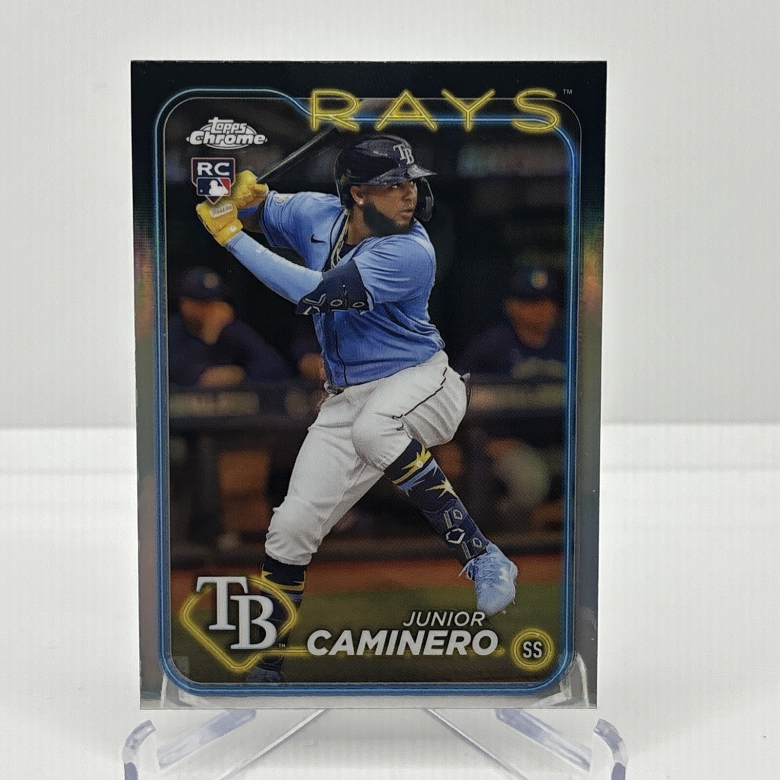 2024 Topps Chrome - Refractor #213 Junior Caminero (RC)
