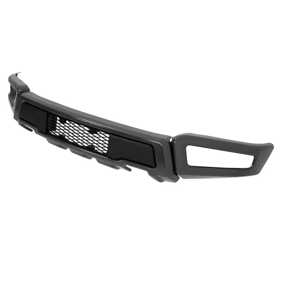 Steel Front Bumper Assembly For 2018 2019 2020 Ford F150 Raptor Style Gray Foto 3 de 4