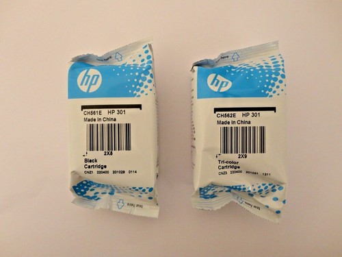 Genuine HP 301 Black / Colour Ink Cartridges For Deskjet 2540 2542 3057 - 第 4/4 張圖片