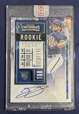 2020 BO BICHETTE CONTENDERS CRACKED ICE AUTO /23 SEALED FROM PANINI SSP PARALLEL
