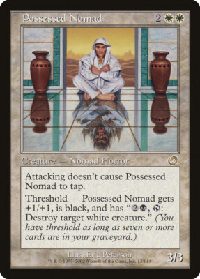 MTG Possessed Nomad  - Torment #013