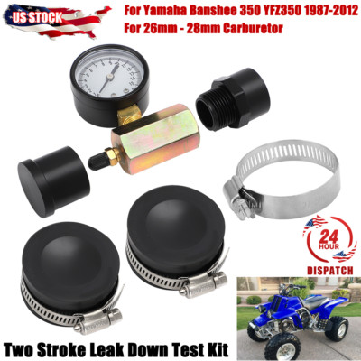 Two Stroke Leak Down Test Tool For Yamaha Banshee 350 YFZ350 Engine 1987-06 Kit