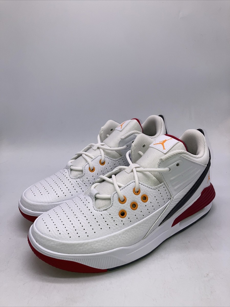 Nike Air Jordan Max Aura White Red Black DZ4353-160 Men's Size 8