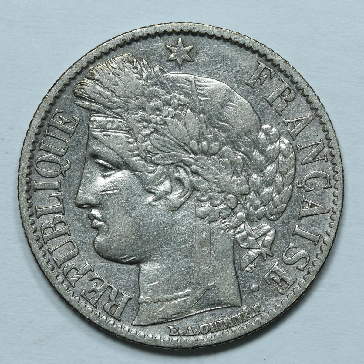 フランス Francs 銀貨　5FRANCS 2FRANCS 1FRANCS フランス Francs 銀貨 5FRANCS 2FRANCS 1FRANCS 1990 France 5