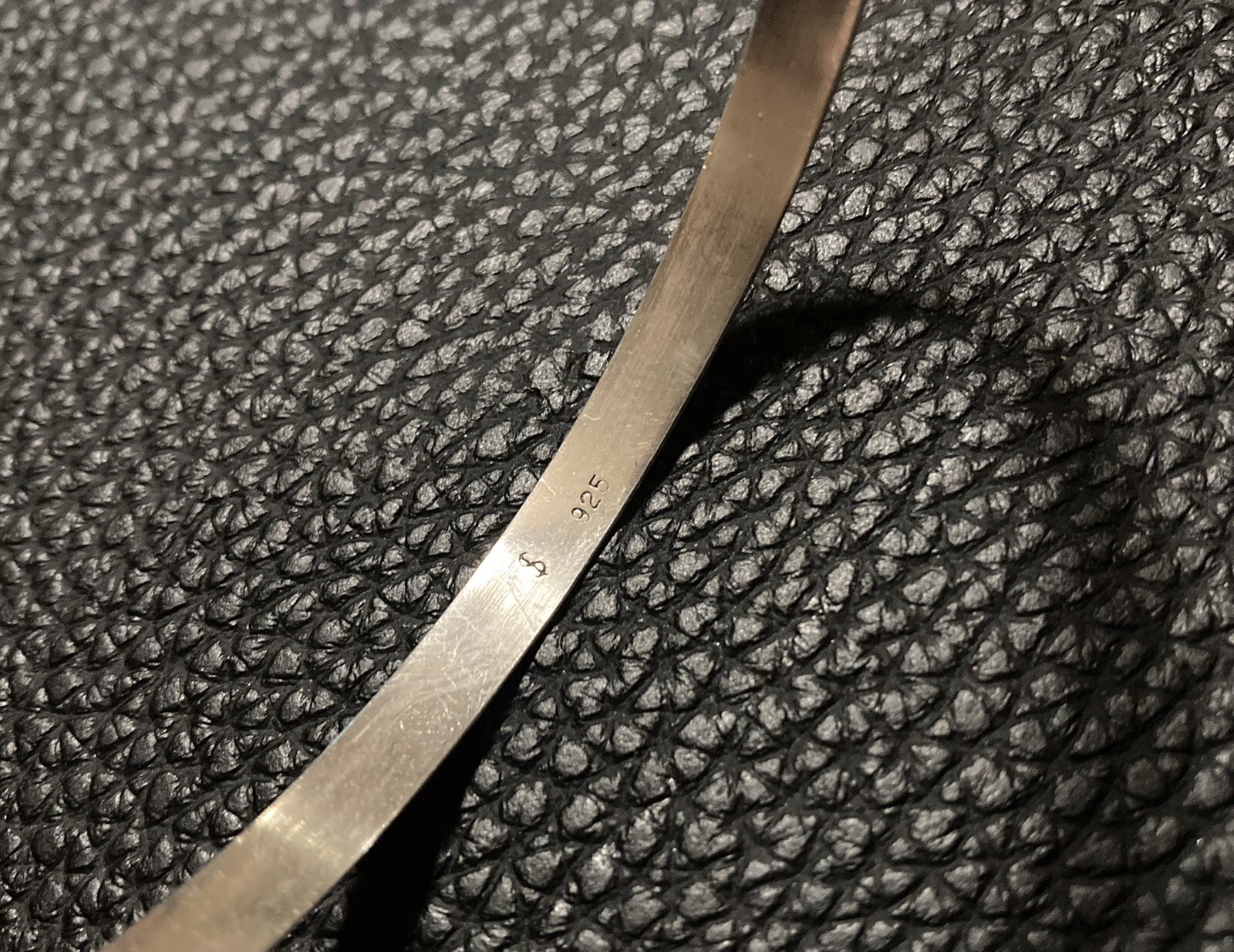 925 Sterling Silver Stackable Dome Bangle Bracele… - image 2