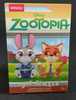 Miniso Disney Zootopia Sit Nicely Surprise Blind Box Series Brand