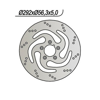 DISCO FRENO NG 736 292/82,5/56,5/5/5 FISSO H-D 1450 FXST Softail Std 2000-2003