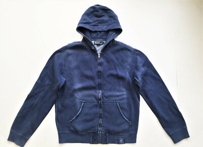 Vintage Polo Ralph Lauren Native-American Indian Zip-UP Hoodie 