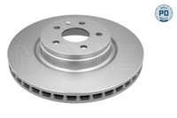 2X Meyle 70-83 521 0001/PD Bremsscheibe FüR Tesla