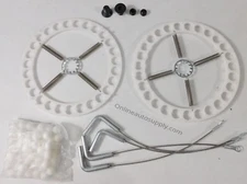 Alignment Turn Plate Table Repair Kit w/Lock Pins Mild Steel Plates FMC Hunter