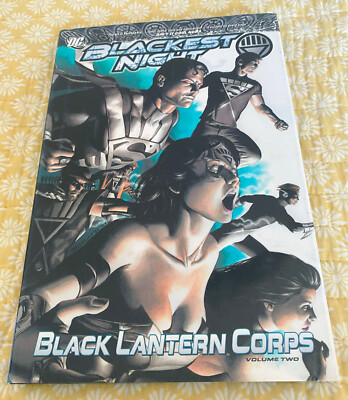 Blackest Night: Black Lantern Corps Vol 2 (DC Comic, 2010, 1st Printing, HC)