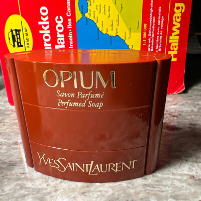 Yves Saint Laurent Opium Perfumed Soap (new with box)