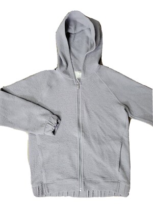lululemon フード付きジップアップジャケット グレー Lululemon Women's Small Zip Up Hoodie Crepe Knit Gray Sweatshirt