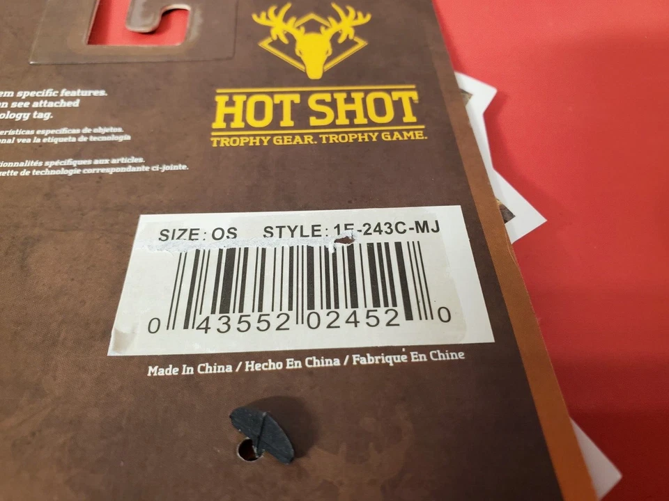 RealTree HOT SHOT Camo [/ Orange Reversible Hunting Hood Size 8 15-243C-MJ - Image 4 of 4