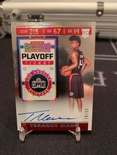 2019-20 Panini Contenders Basketball #135 Terance Mann Playoff Ticket #/78/99
