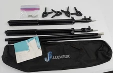 Julius Studio 10 ft. Crossbar Length Adjustable Backdrop Stand kit JSAG283 