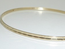 333 Gold 8K Gelbgold 5,11 g Armreif rund Armband 68 mm Ø Armring 9265