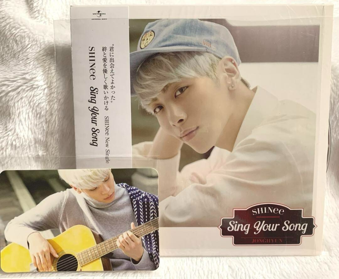 SHINee - SHINee sing your song FC盤2枚set SHINee Sing Your Song Official photocard set Jonghyun FC | eBay