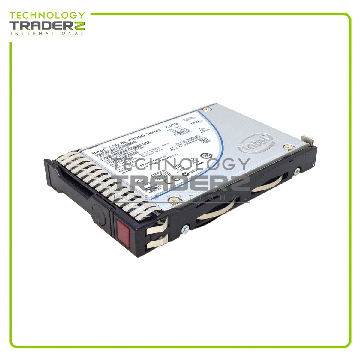 0-Hours 764908-B21 HP 2TB DC P3500 PCI-E NVMe RI 2.5