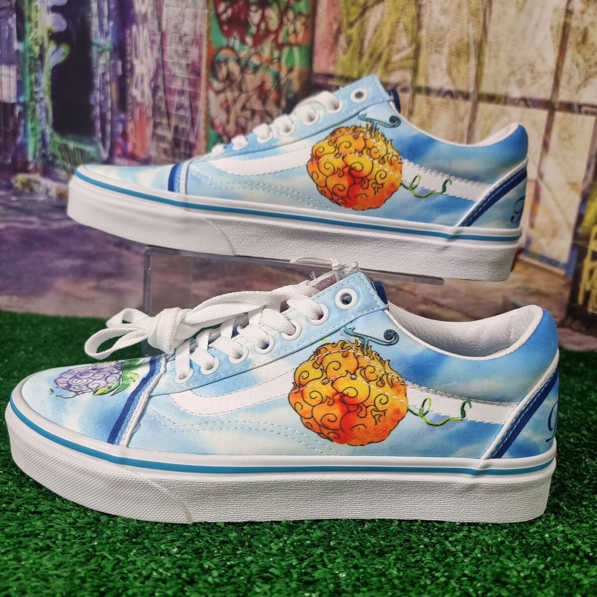 VANS X One Piece Devil Fruit Old Skool 2022 BRAND NEW NO BOX VANS X One Piece Devil Fruit Old Skool 2022 BRAND NEW NO BOX