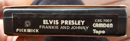 ELVIS PRESLEY FRANKIE &/AND JOHNNY 8 TRACK CASSETTE PICKWICK/CAMDEN CBS-7007 OOP - Picture 3 of 4