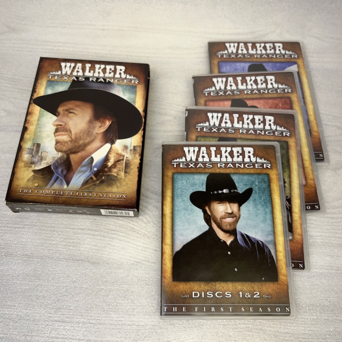 Walker Texas Ranger Complete Seasons 1 - 4 (DVD) Chuck