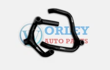 Black Hose Goldwing GL1500 1988-2000 For HONDA Silicone Radiator GL 1500 89 90