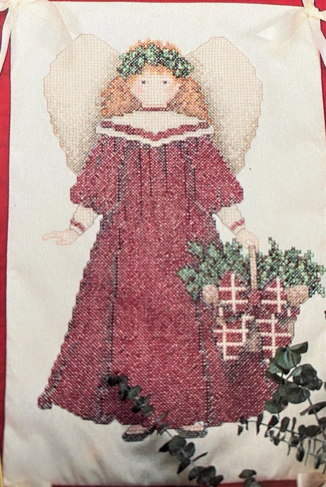 Lot of 5 Alma Lynne's Works of Heart Cross Stitch Pattern Leaflets Earth Angels - Image 2 of 4