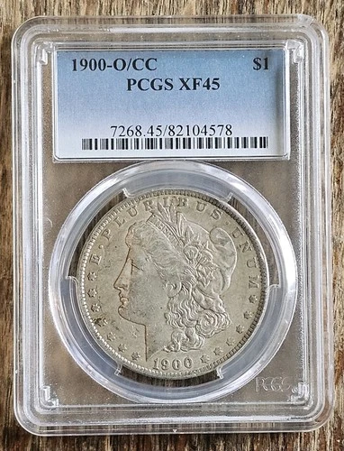 1900-O/CC Morgan Silver Dollar PCGS XF45 VAM-6 Over CC Scarce Variety