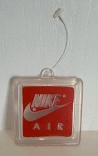 NIKE AIR Hang Tag 1990s ORANGE Keychain- Jordan Max Authentic - Free Shipping 