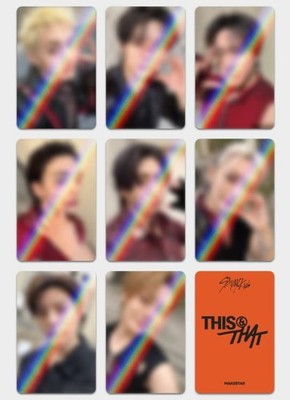 Stray Kids Photocard ''THIS & THAT'' Kpop Official All POB _ 88 Choose (11 Type)