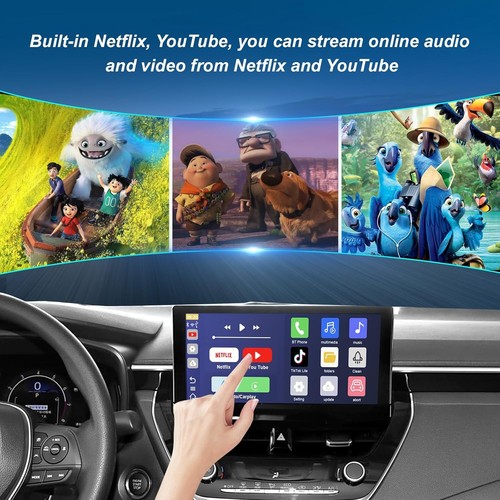 New Wireless Apple CarPlay/Android Auto Magic Box with Netflix/YouTube - Picture 2 of 3