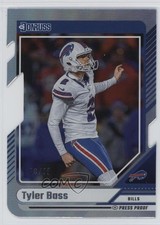 2024 Panini Donruss Silver Press Proof Die-Cut /75 Tyler Bass #224 15vt