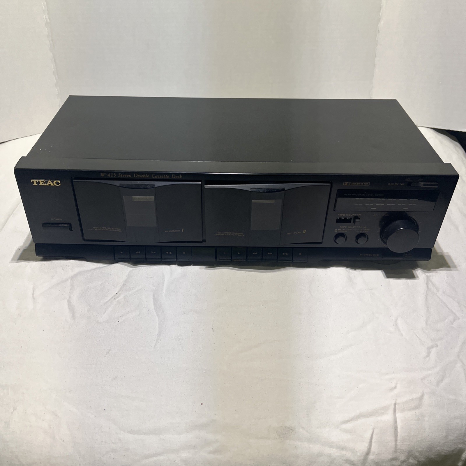 Teac W-415 vintage audio equipment - eBay listing photo 4