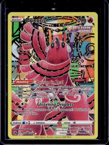 Pokemon 2023 SWSH Corona Zenith Oricorio Galleria Galariana #GG04/GG70 - Foto 1 di 2